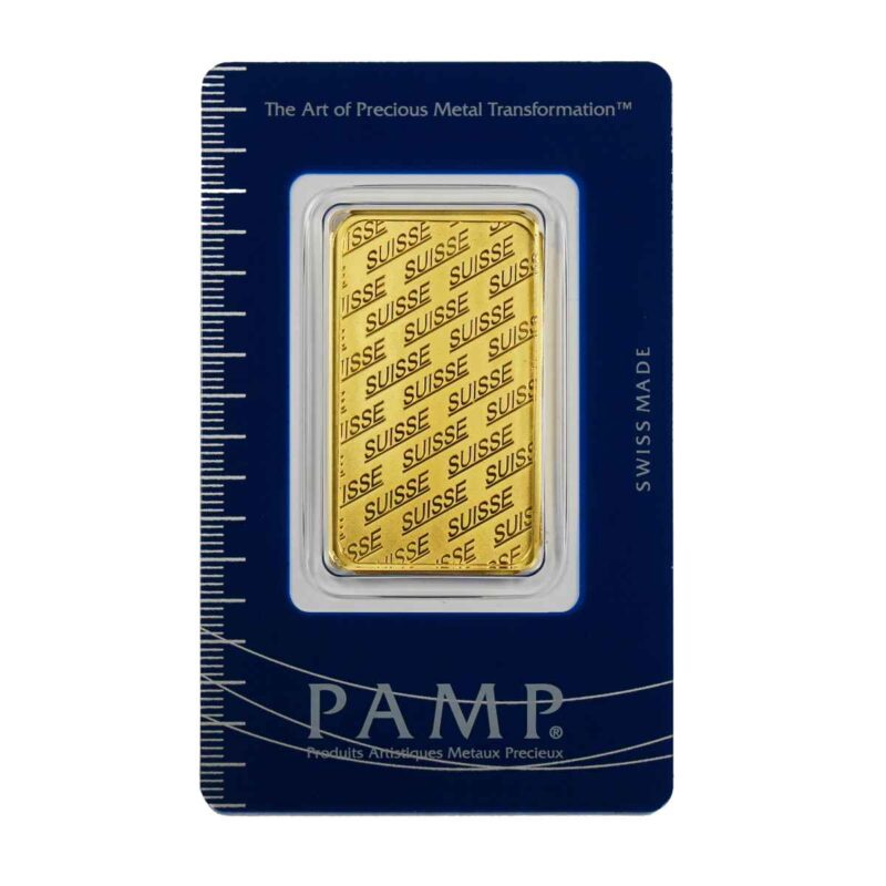 1 OUNCE PAMP SUISSE GOLD BAR