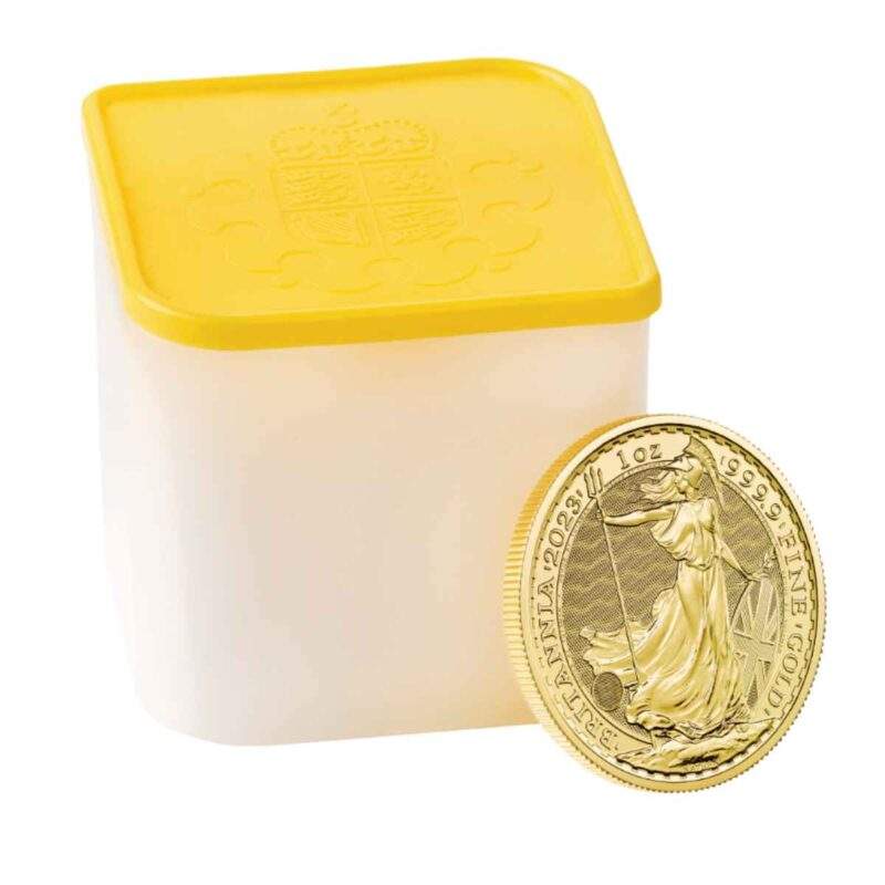 1 OUNCE GOLD BRITANNIA QUEEN ELIZABETH 2023 - Image 4