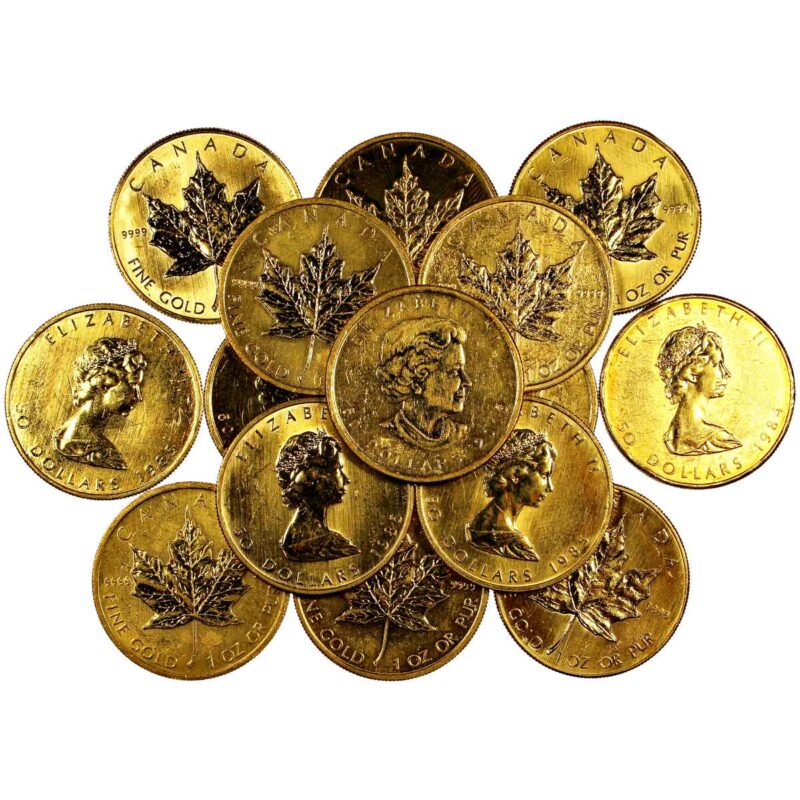 1 OUNCE IMPAIRED GOLD MAPLE