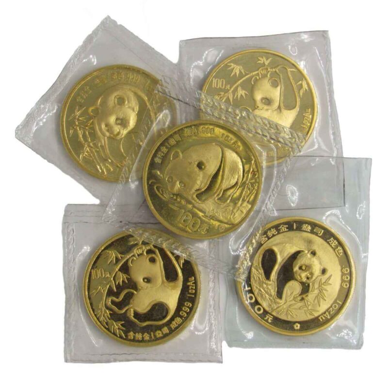 1 OUNCE GOLD PANDA - Image 3