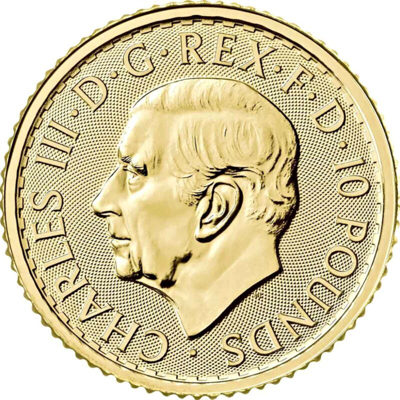 1/10 OUNCE GOLD BRITANNIA 2024 - Image 2