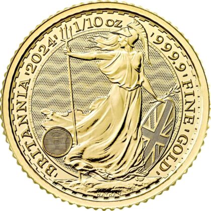 1/10 OUNCE GOLD BRITANNIA 2024