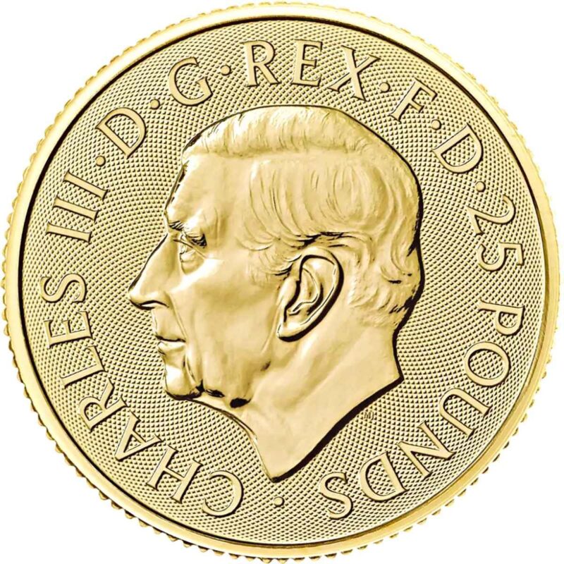 1/4 OUNCE GOLD BRITANNIA 2024 - Image 2