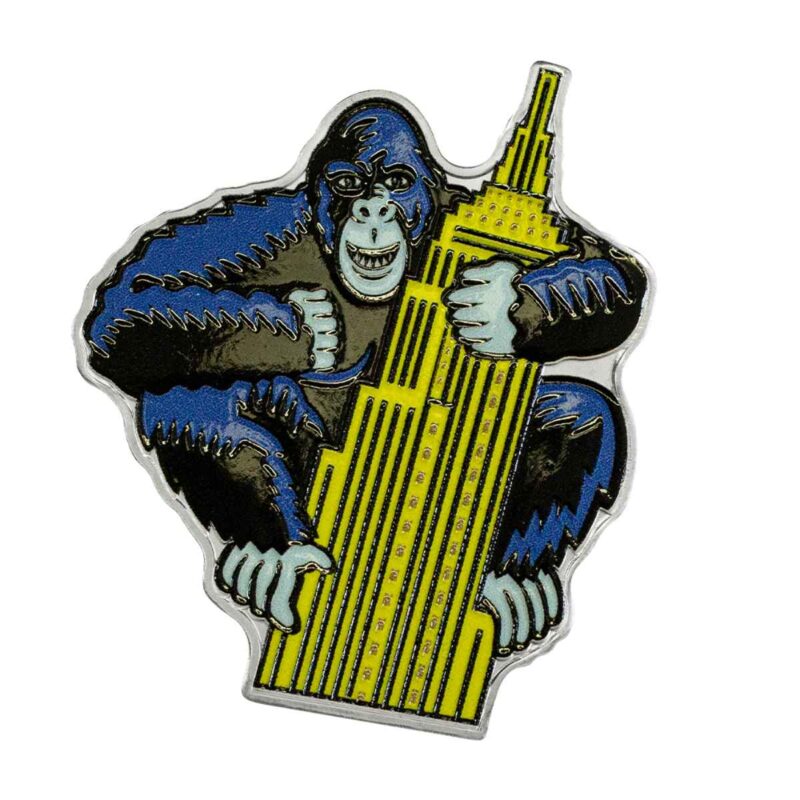 1 OUNCE SILVER BURTON MORRIS AMERICAN POP GORILLA - Image 2