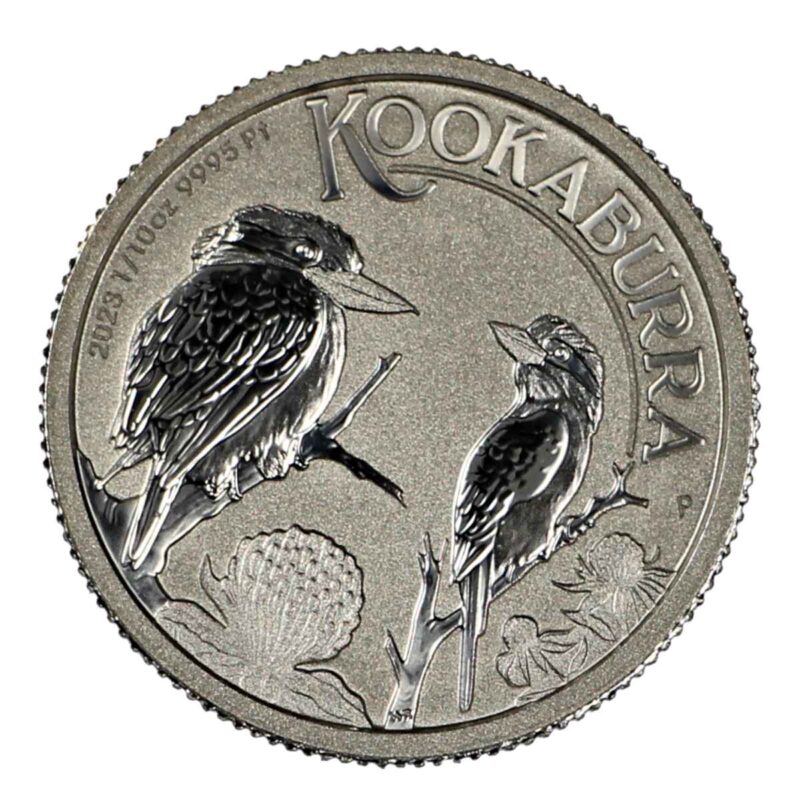 1/10 OUNCE PLATINUM AUSTRALIAN KOOKABURRA 2023