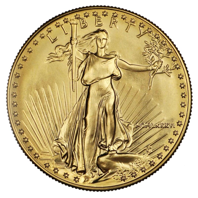 1 OUNCE AMERICAN GOLD EAGLE 1986