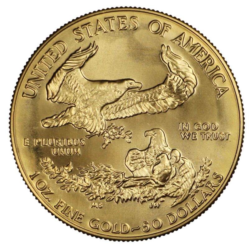 1 OUNCE AMERICAN GOLD EAGLE 1986 - Image 2