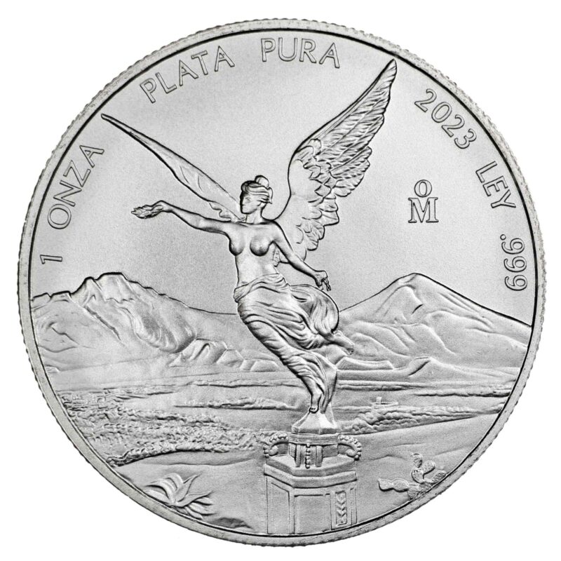 1 OUNCE MEXICAN SILVER LIBERTAD 2023