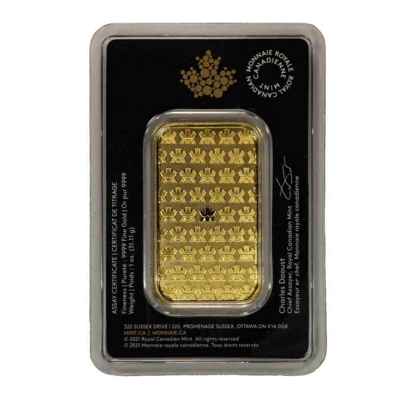 1 OUNCE RCM GOLD BAR - Image 2