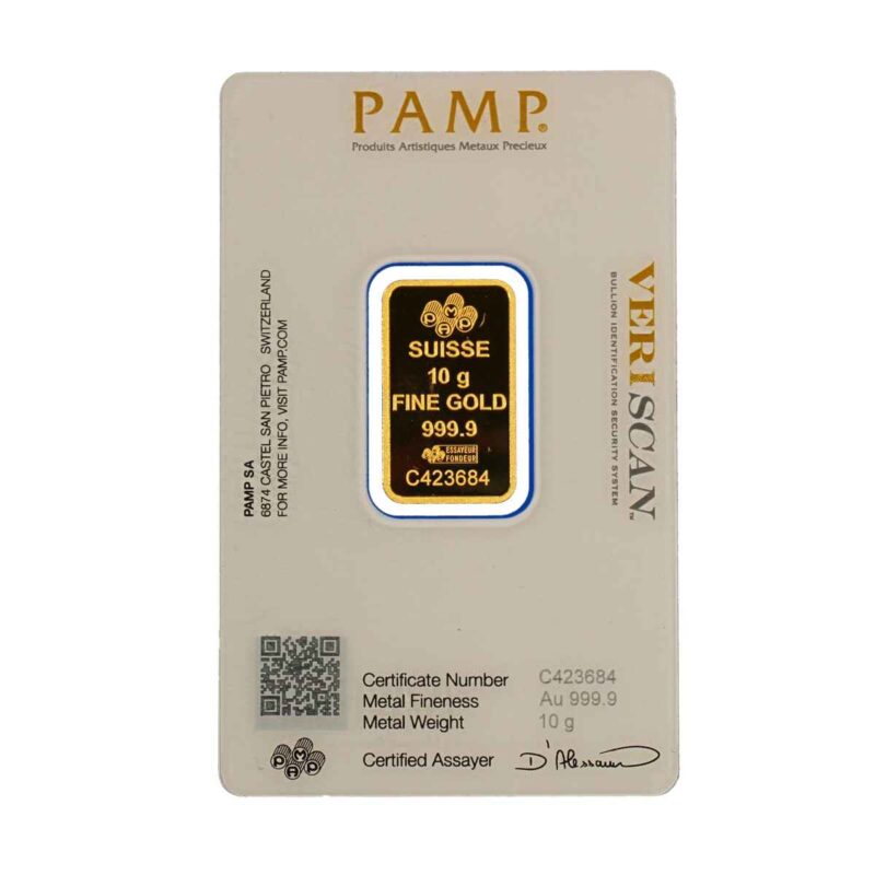 10 GRAM GOLD BAR PAMP - Image 2