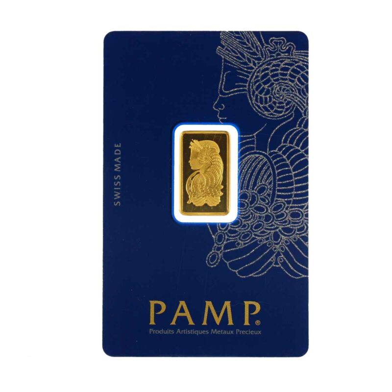 5 GRAM GOLD BAR PAMP