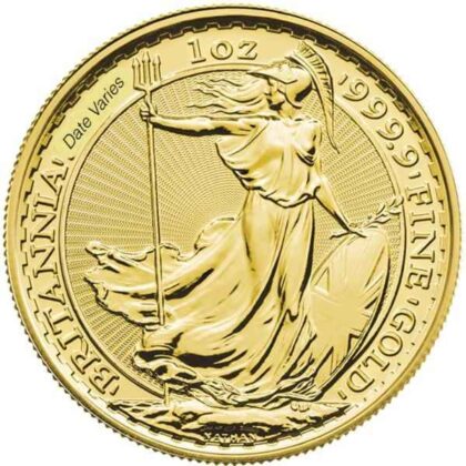 1 OUNCE GOLD BRITANNIA