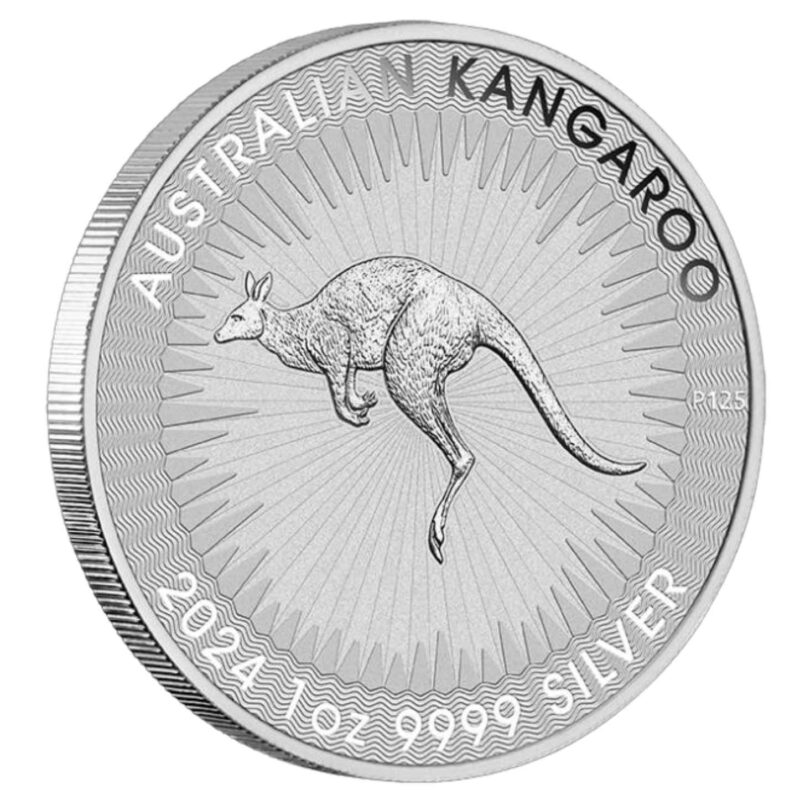 1 OUNCE SILVER AUSTRALIAN KANGAROO 2024