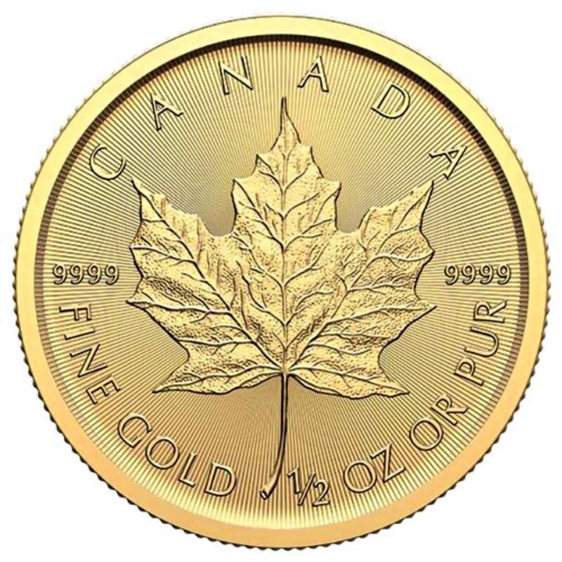 1/2 OUNCE GOLD MAPLE LEAF 2024