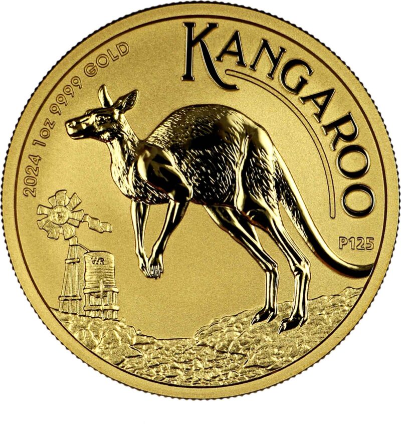 1 OUNCE AUSTRALIAN GOLD KANGAROO 2024