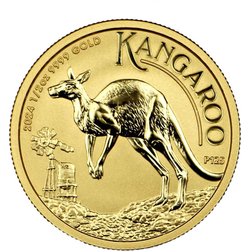1/2 OUNCE AUSTRALIAN GOLD KANGAROO 2024