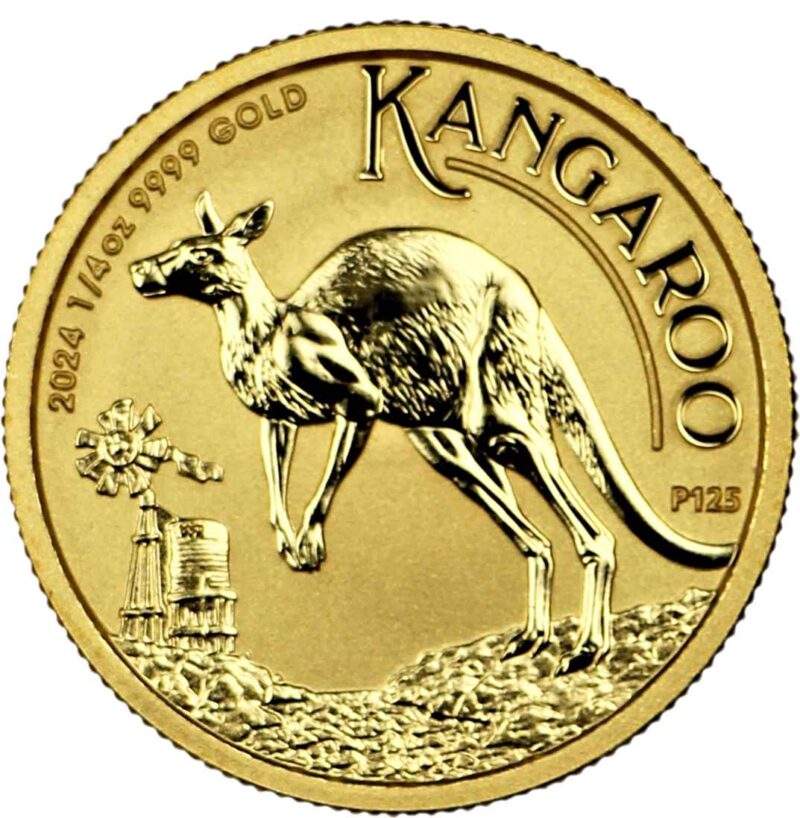 1/4 OUNCE AUSTRALIAN GOLD KANGAROO 2024
