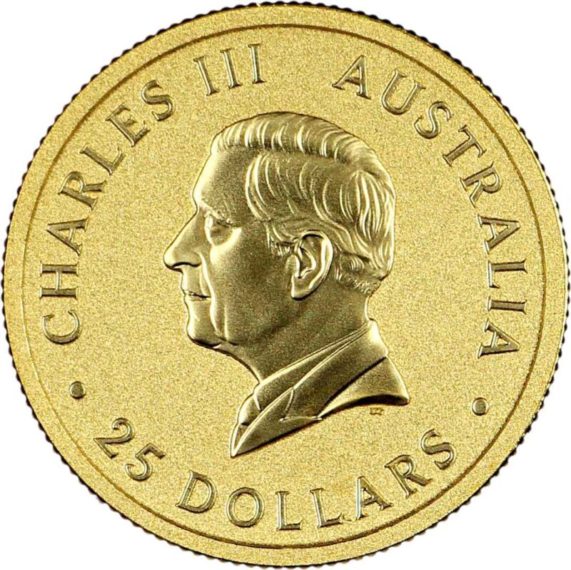 1/4 OUNCE AUSTRALIAN GOLD KANGAROO 2024 - Image 2