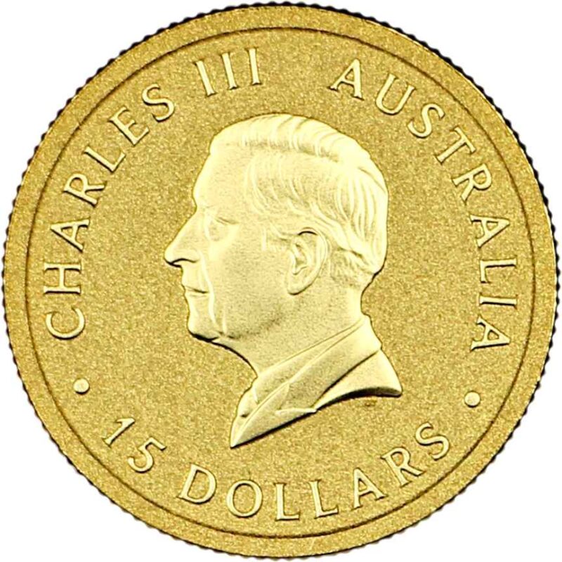 1/10 OUNCE AUSTRALIAN GOLD KANGAROO 2024 - Image 2