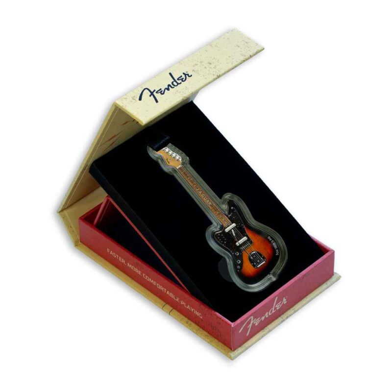 1 OUNCE SILVER FENDER JAGUAR GUITAR 2024