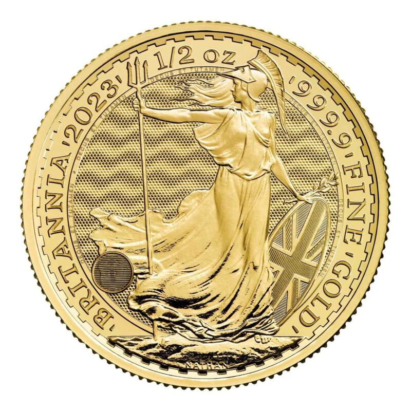 1/2 OUNCE GOLD BRITANNIA QUEEN ELIZABETH 2023
