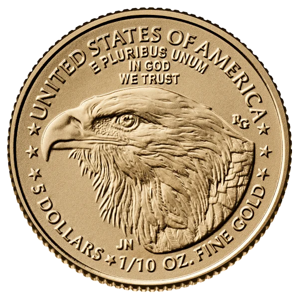 1/10 Ounce Gold Eagle 2026 (reverse)