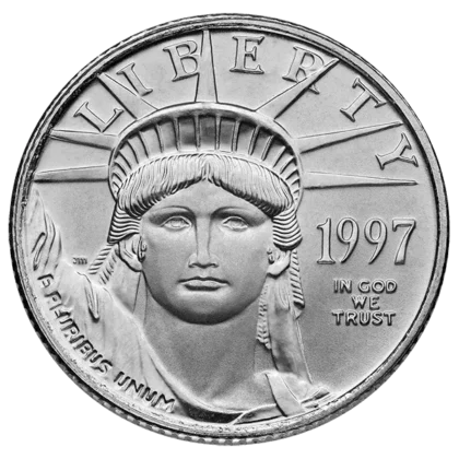 1/10 Ounce Platinum Eagle (obverse)