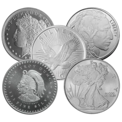 1/2 Ounce Silver Round (obverse)