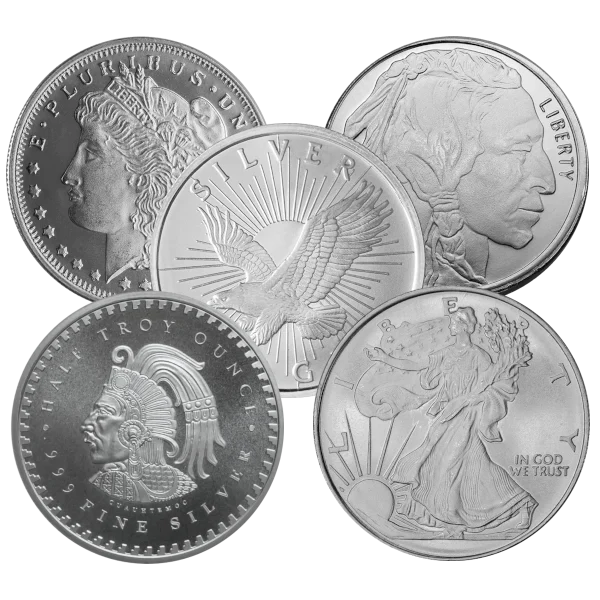 1/2 Ounce Silver Round (obverse)