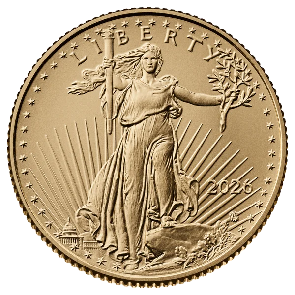 1/4 Ounce Gold Eagle 2026 (obverse)