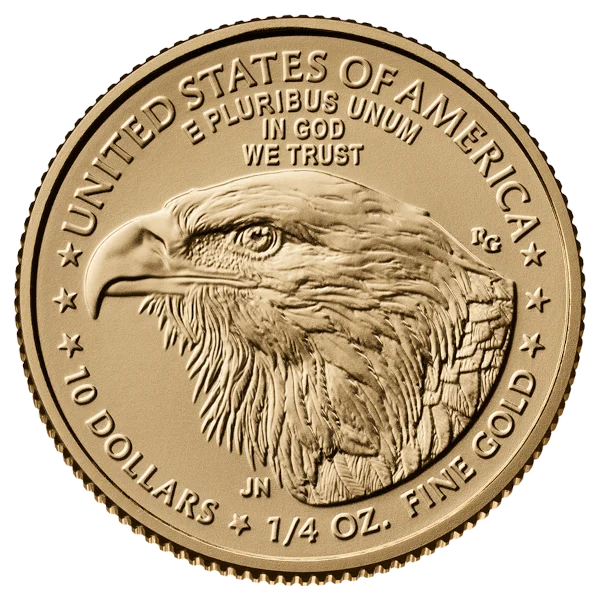 1/4 Ounce Gold Eagle 2026 (reverse)