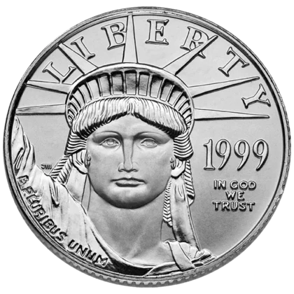 1/4 Ounce Platinum Eagle (obverse)