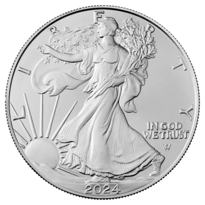 1 Ounce American Silver Eagle Star Privy 2024 (obverse)