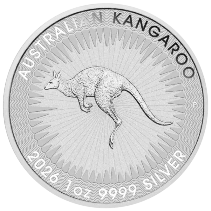 1 Ounce Silver Australian Kangaroo 2026 (obverse)