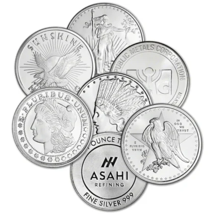 1 Ounce Silver Round .999 Fine (obverse)