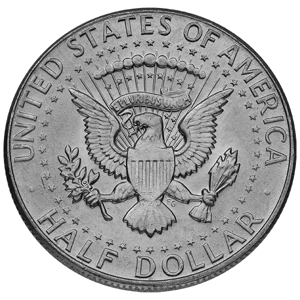 40% U.S Silver Coinage (reverse)