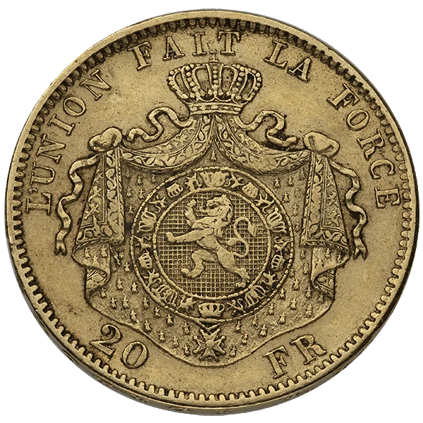 Assorted Gold 20 Francs (reverse)