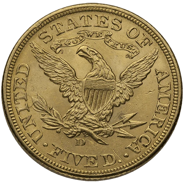 AU $5 Liberty (reverse)