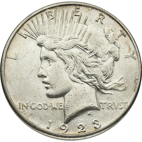 Cull Peace Dollar (obverse)
