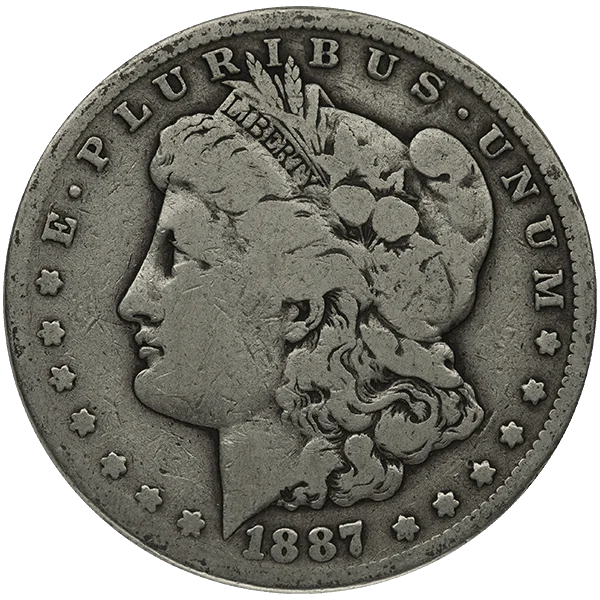 Cull Pre-21 Morgan Dollar (obverse)