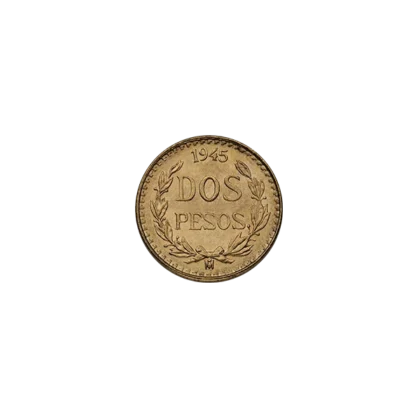Gold 2 Peso (obverse)