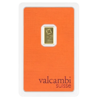 Half Gram Gold Bar (obverse)