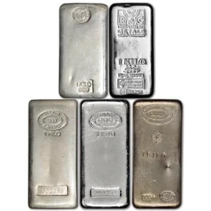 Kilo Silver Bar (obverse)