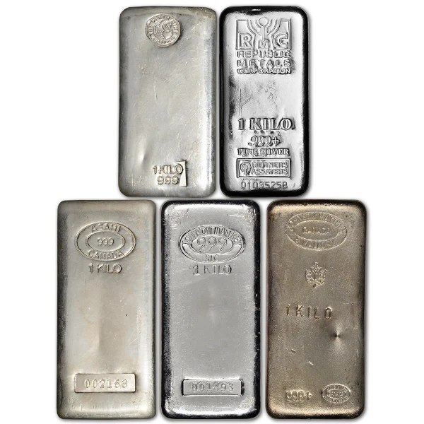 Kilo Silver Bar (obverse)