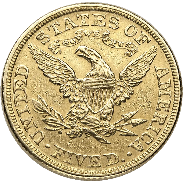 LP $5 Liberty (reverse)
