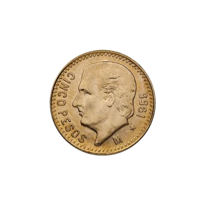 Mexican 5 Peso (obverse)