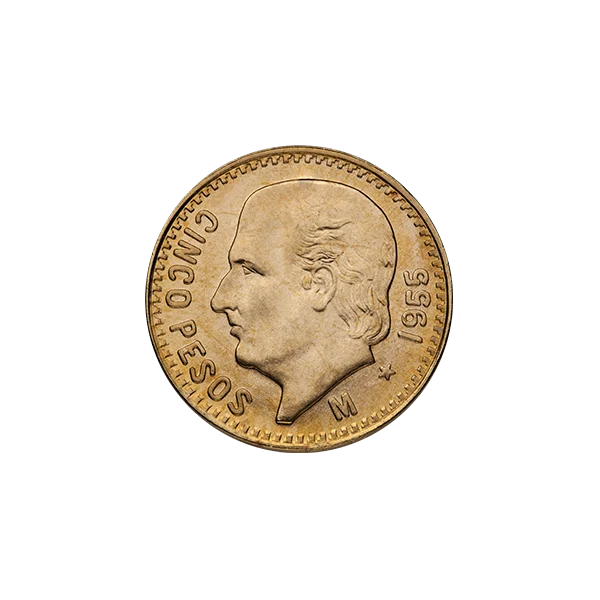 Mexican 5 Peso (obverse)