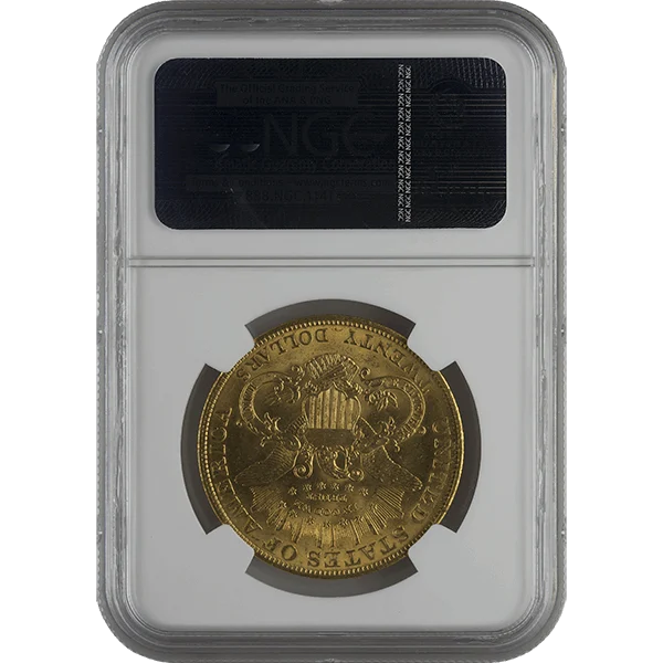 Ms63 $20 Liberty (reverse)