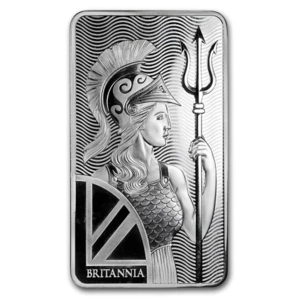 10 OUNCE SILVER BAR ROYAL MINT