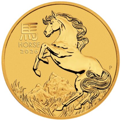 1/4 oz Australian Gold Lunar Series Coin